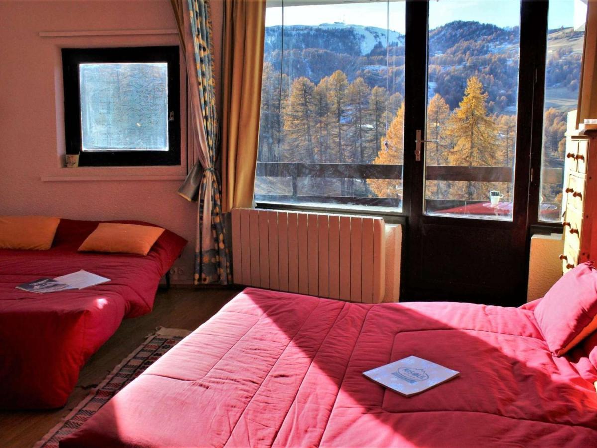 Studio Cosy A Risoul 1850 - 4 Couchages, Pied Des Pistes, Parking, Balcon - Fr-1-330-543 Luaran gambar