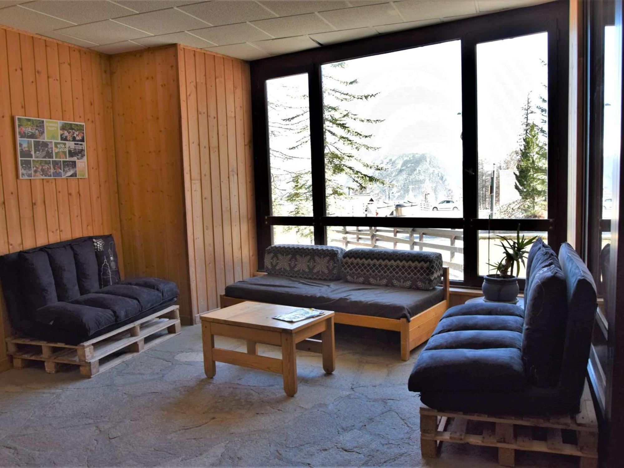 Studio Cosy A Risoul 1850 - 4 Couchages, Pied Des Pistes, Parking, Balcon - Fr-1-330-543 Luaran gambar